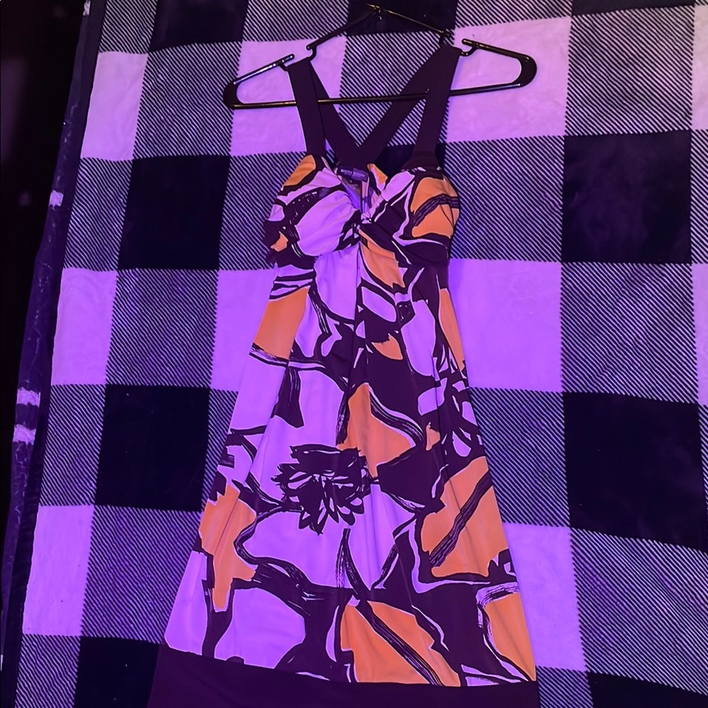 Stylish Multicolor Women's Balloon Dress